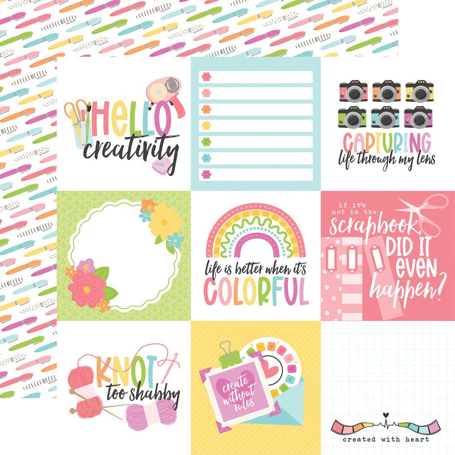 Echo Park - Craft Room Collection Kit 12x12"