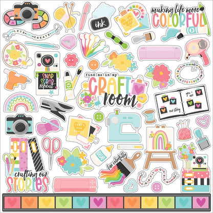Echo Park - Craft Room Collection Kit 12x12"