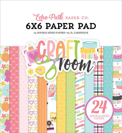 Echo Park - Craft Room Paper Pad 6x6"