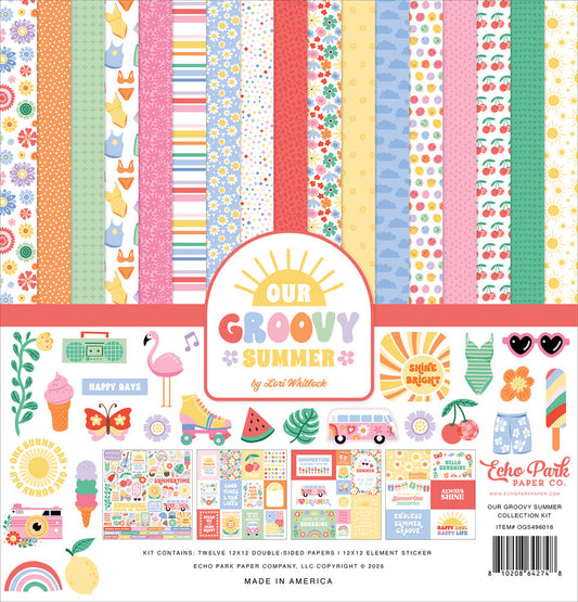 Echo Park - Our Groovy Summer Collection Kit 12x12"