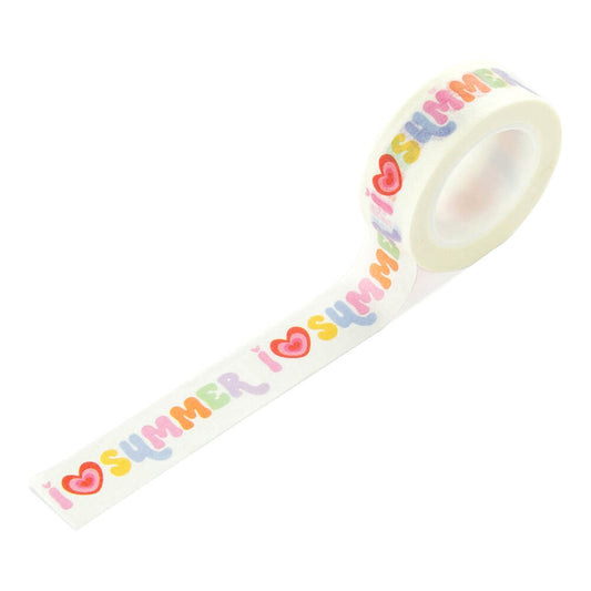 Echo Park - Our Groovy Summer Washi Tape I Heart Summer