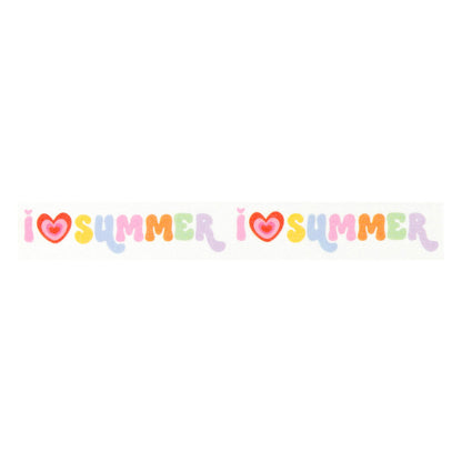 Echo Park - Our Groovy Summer Washi Tape I Heart Summer