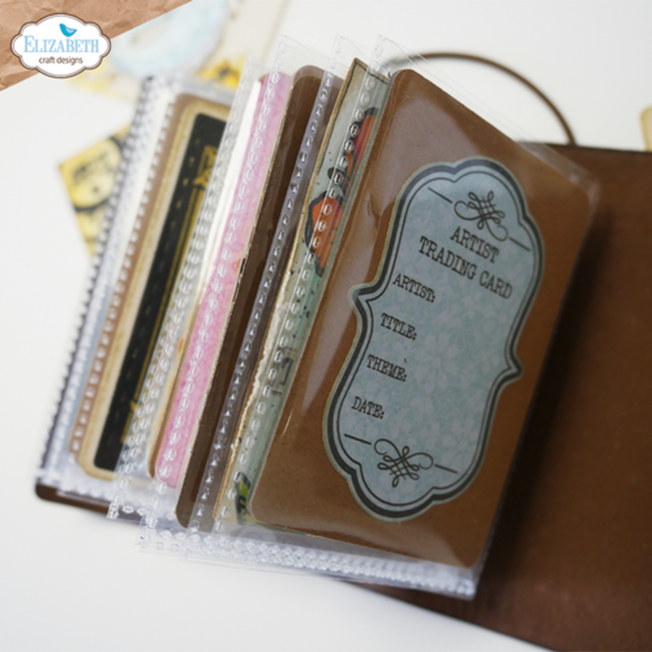 Elizabeth Craft Designs - ATC Art Journal Sleeves