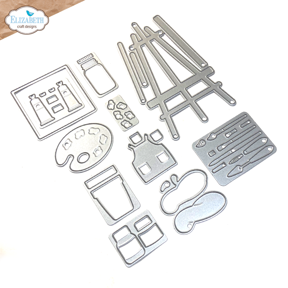 Elizabeth Craft Designs - Living it Up Dies Art Accessories