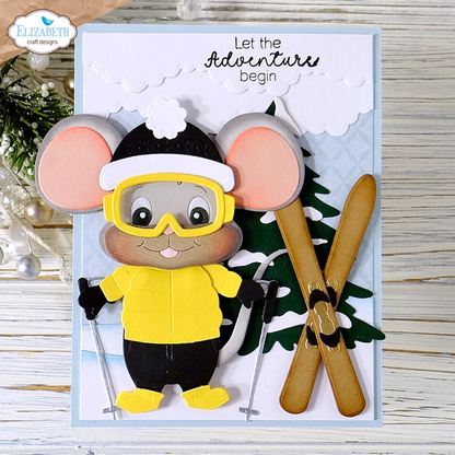 Elizabeth Craft Designs - Living It Up Big Mouse Winter Accessories