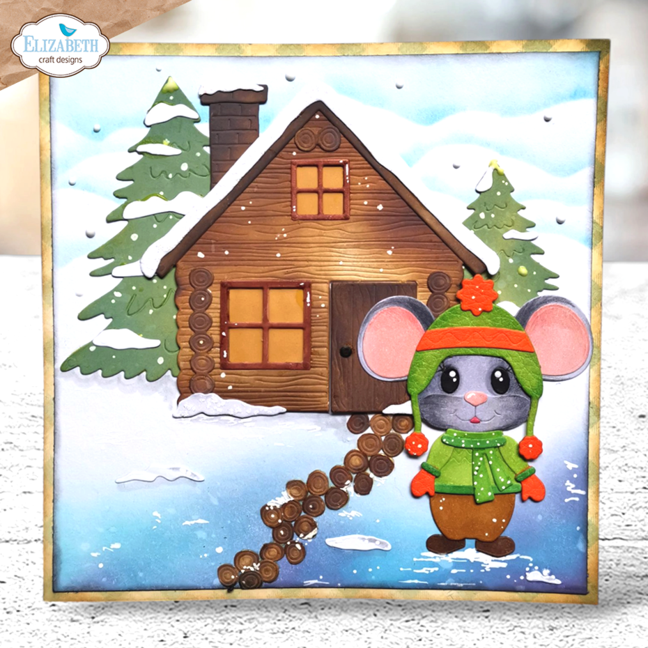 Elizabeth Craft Designs - Living it Up Dies Cabin