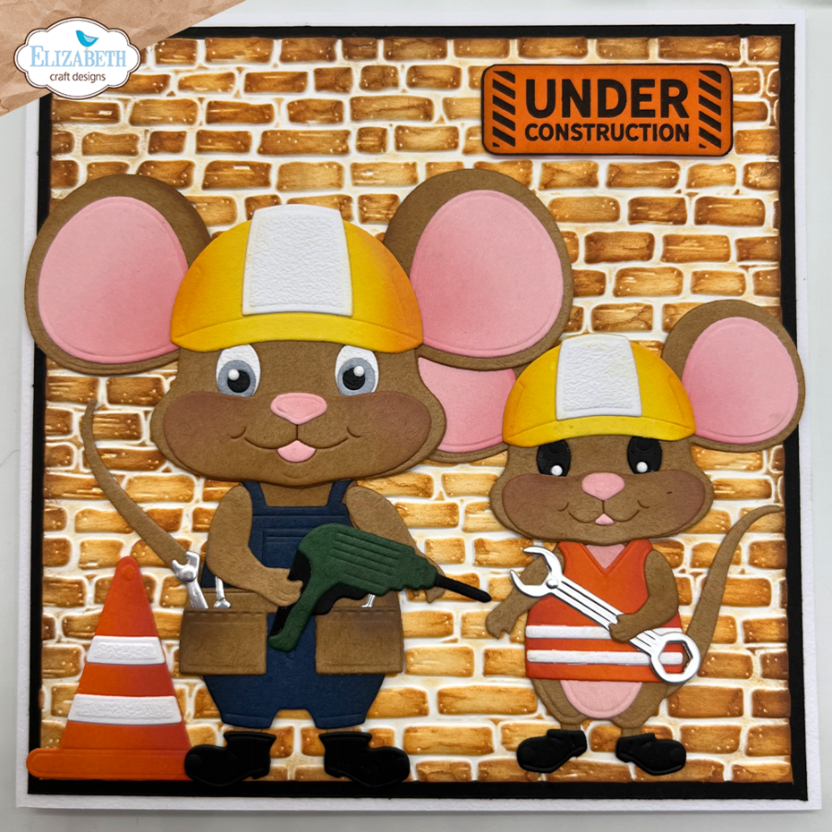 Elizabeth Craft Designs - Living it Up Dies Construction Accessories