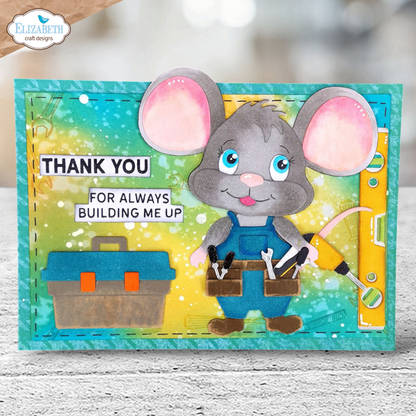 Elizabeth Craft Designs - Living it Up Dies Construction Accessories