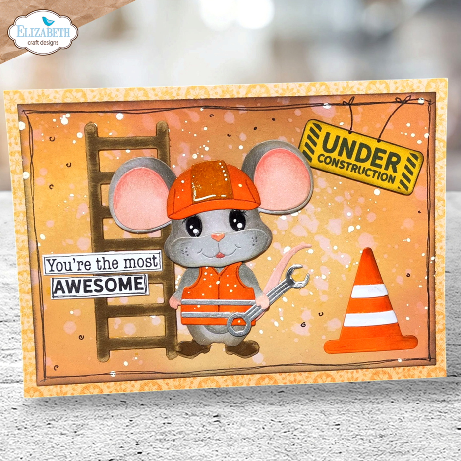 Elizabeth Craft Designs - Living it Up Dies Construction Accessories