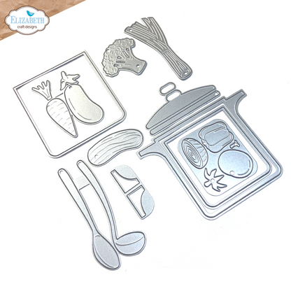 Elizabeth Craft Designs - Living it Up Dies Cooking Pot