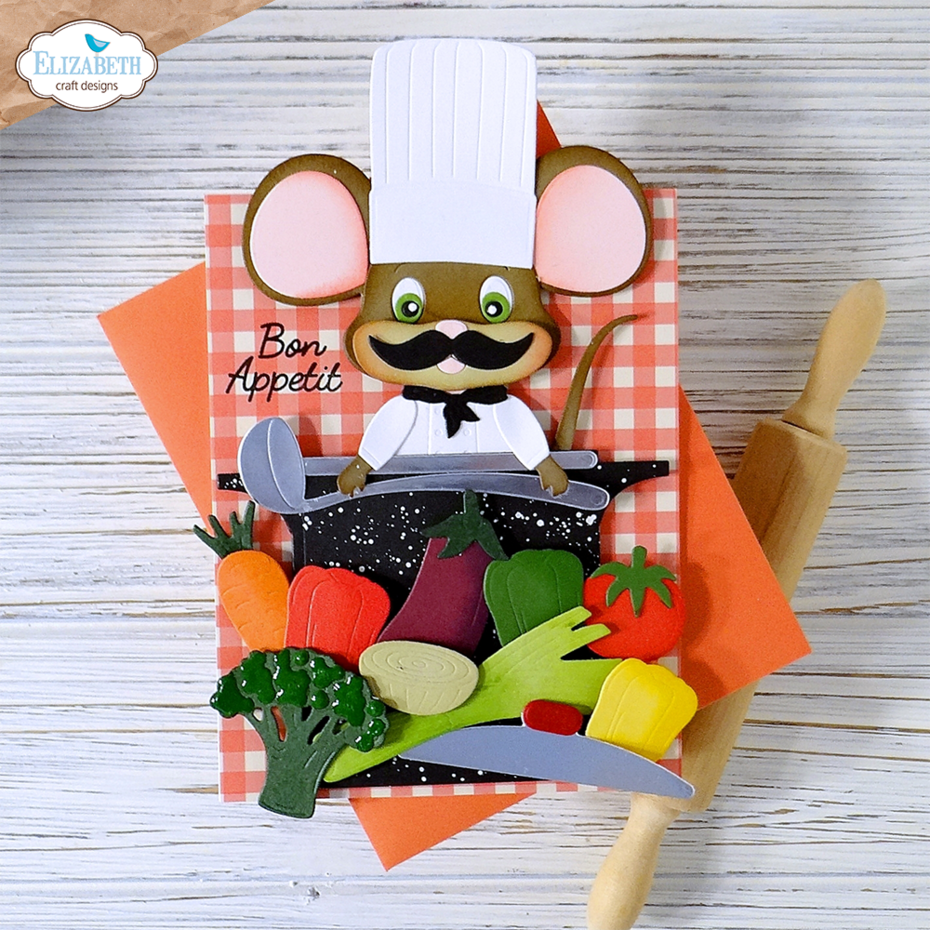 Elizabeth Craft Designs - Living it Up Dies Cooking Pot