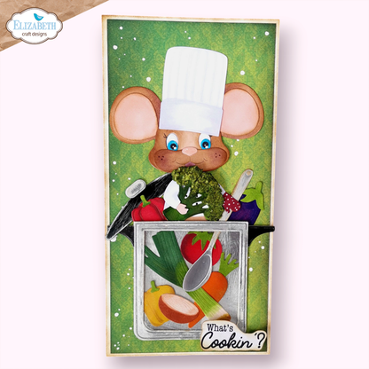 Elizabeth Craft Designs - Living it Up Dies Cooking Pot