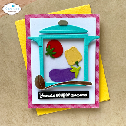 Elizabeth Craft Designs - Living it Up Dies Cooking Pot