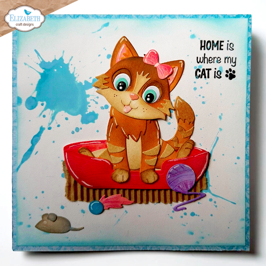 Elizabeth Crafts Designs - Meet the Cats Die Cat Accessories