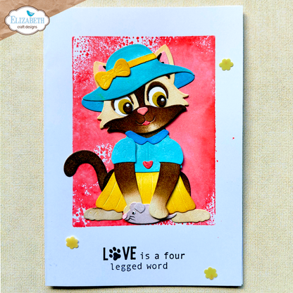Elizabeth Craft Designs - Meet the Cats Die Cat Clothing Accessories