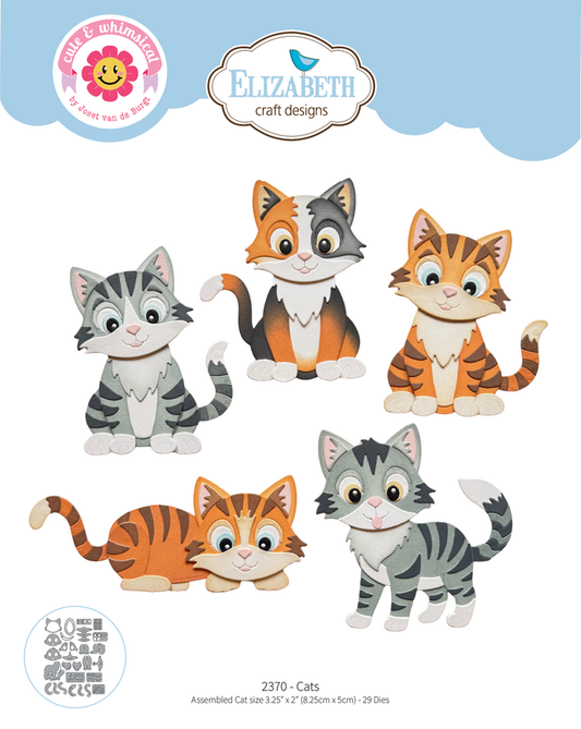 Elizabeth Craft Designs - Meet the Cats Die Cats