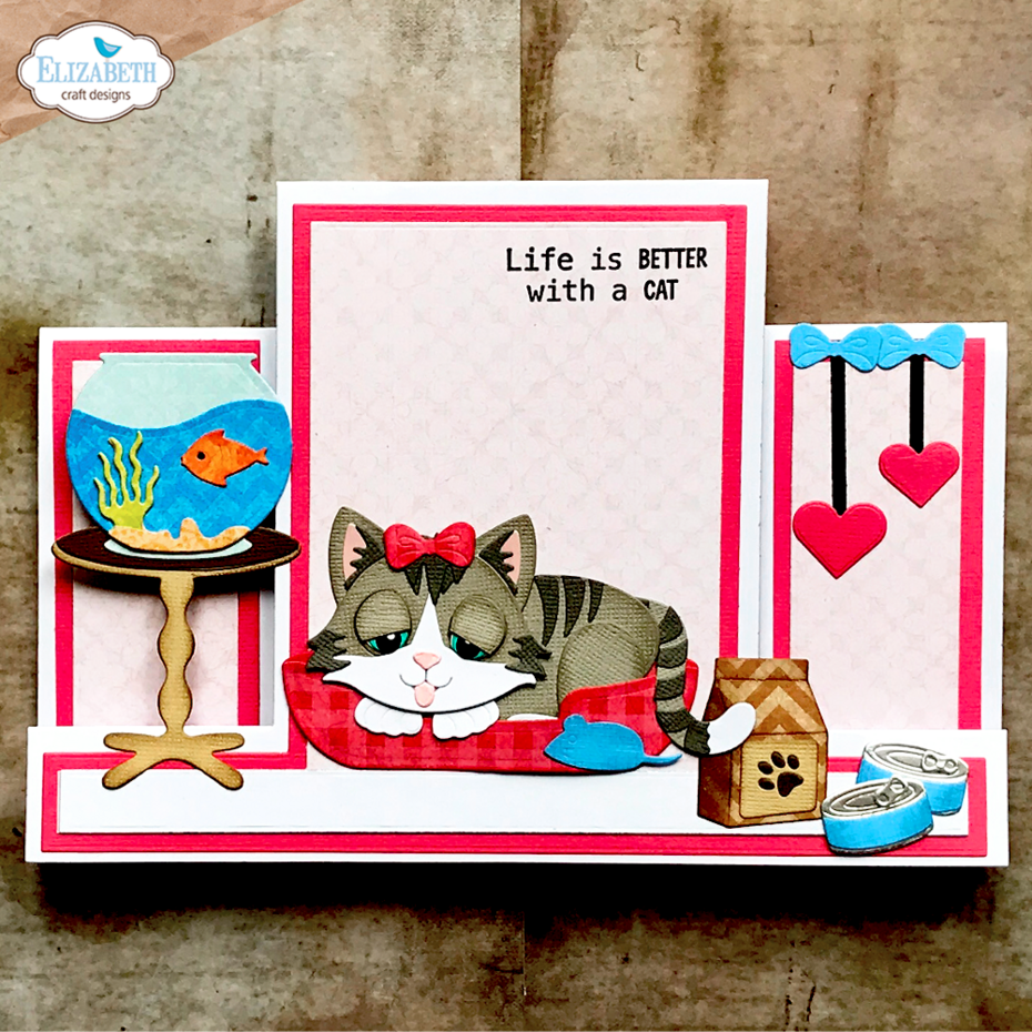 Elizabeth Craft Designs - Meet the Cats Die Cats