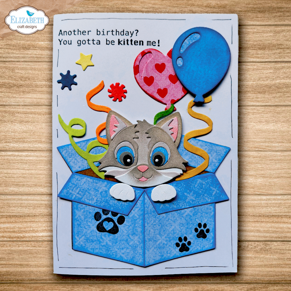 Elizabeth Craft Designs - Meet the Cats Die Surprise Box