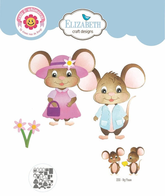 Elizabeth Craft Designs - Meet the Mice Dies Big Mouse