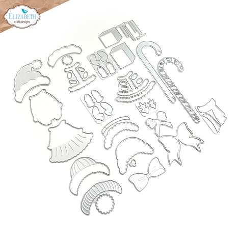 Elizabeth Craft Designs - Meet the Mice Dies Christmas Accessories
