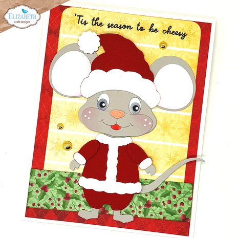 Elizabeth Craft Designs - Meet the Mice Dies Christmas Accessories