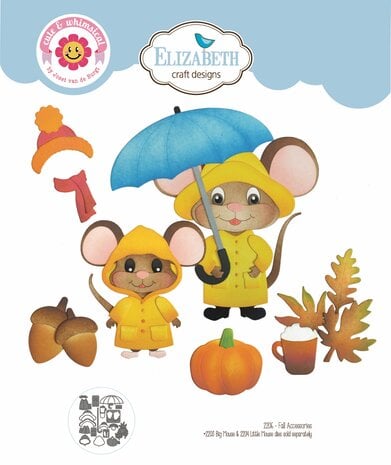 Elizabeth Craft Designs - Meet the Mice Dies Fall Accessories