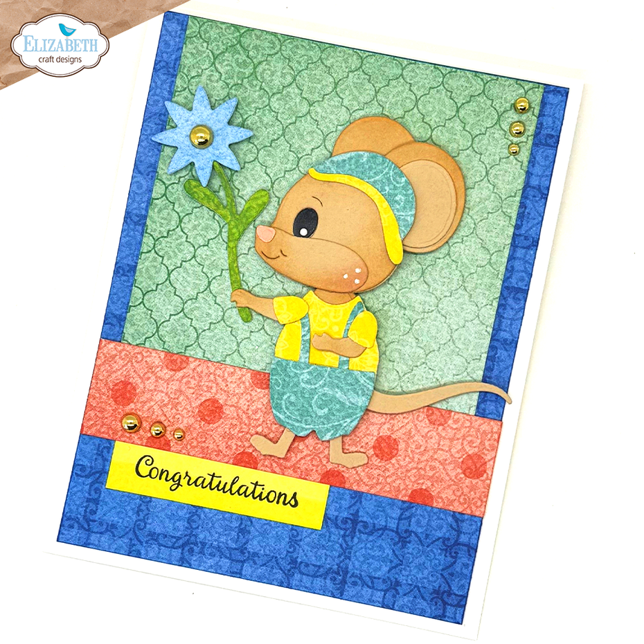 Elizabeth Craft Designs - Meet the Mice Dies Little Mouse