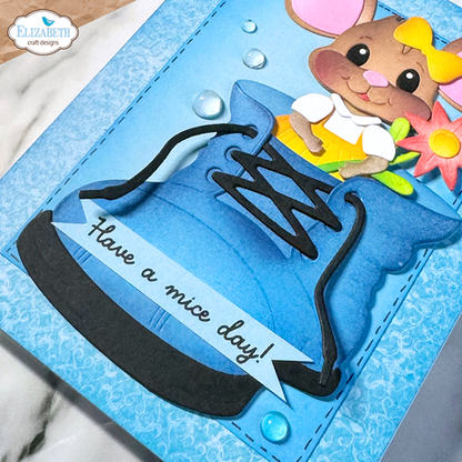 Elizabeth Craft Designs - Meet the Mice Stamps Mice Sentiments