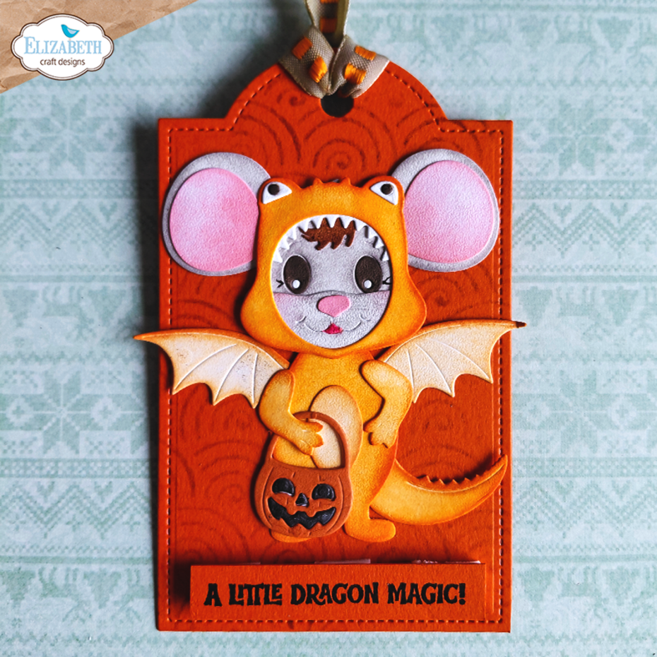 Elizabeth Craft Designs Snuggle Season Die Halloween Costumes Cute by Cute & Whimsical (2384)