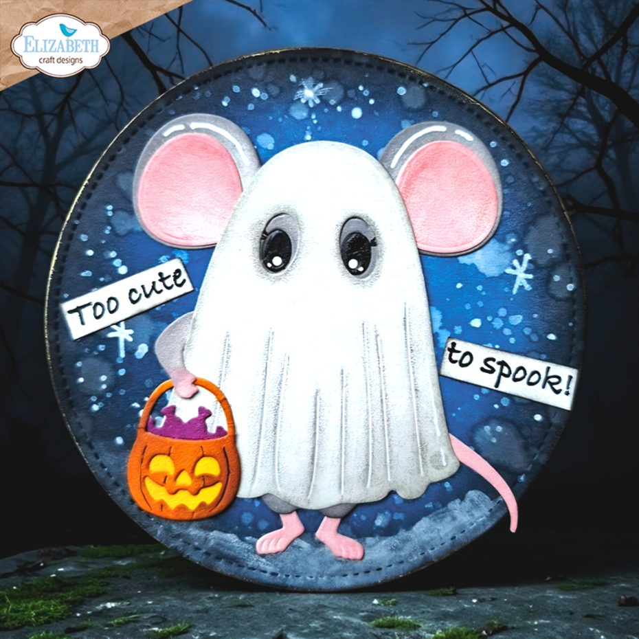Elizabeth Craft Designs Snuggle Season Die Halloween Costumes Scary by Cute & Whimsical (2385)