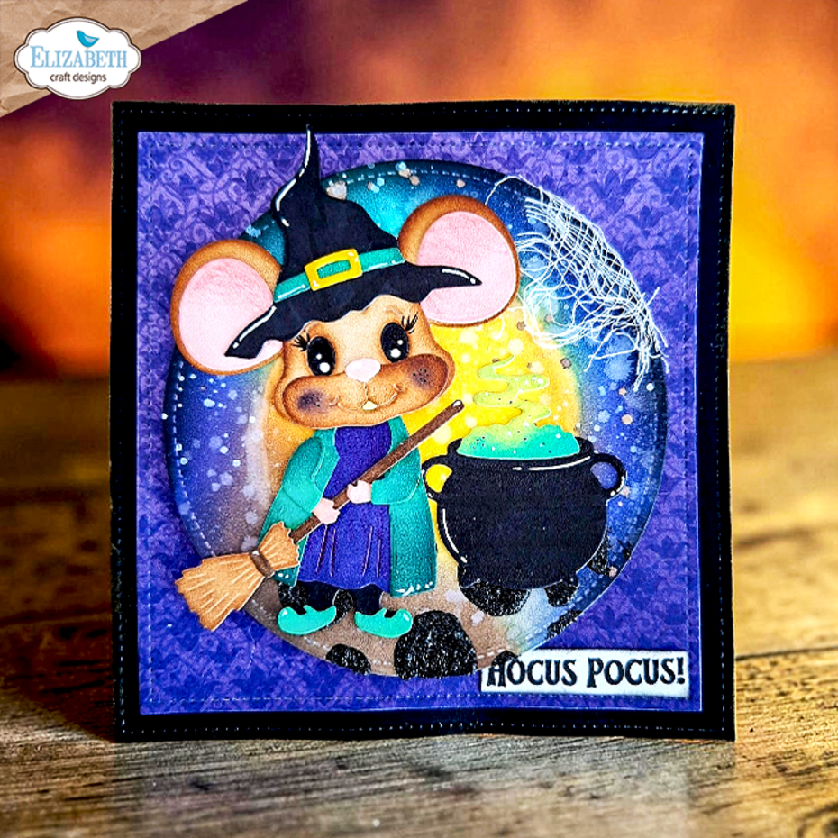 Elizabeth Craft Designs Snuggle Season Die Halloween Costumes Scary by Cute & Whimsical (2385)