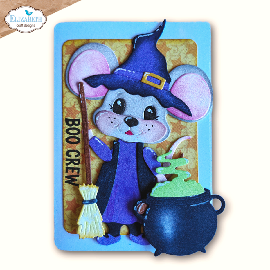 Elizabeth Craft Designs Snuggle Season Die Halloween Costumes Scary by Cute & Whimsical (2385)