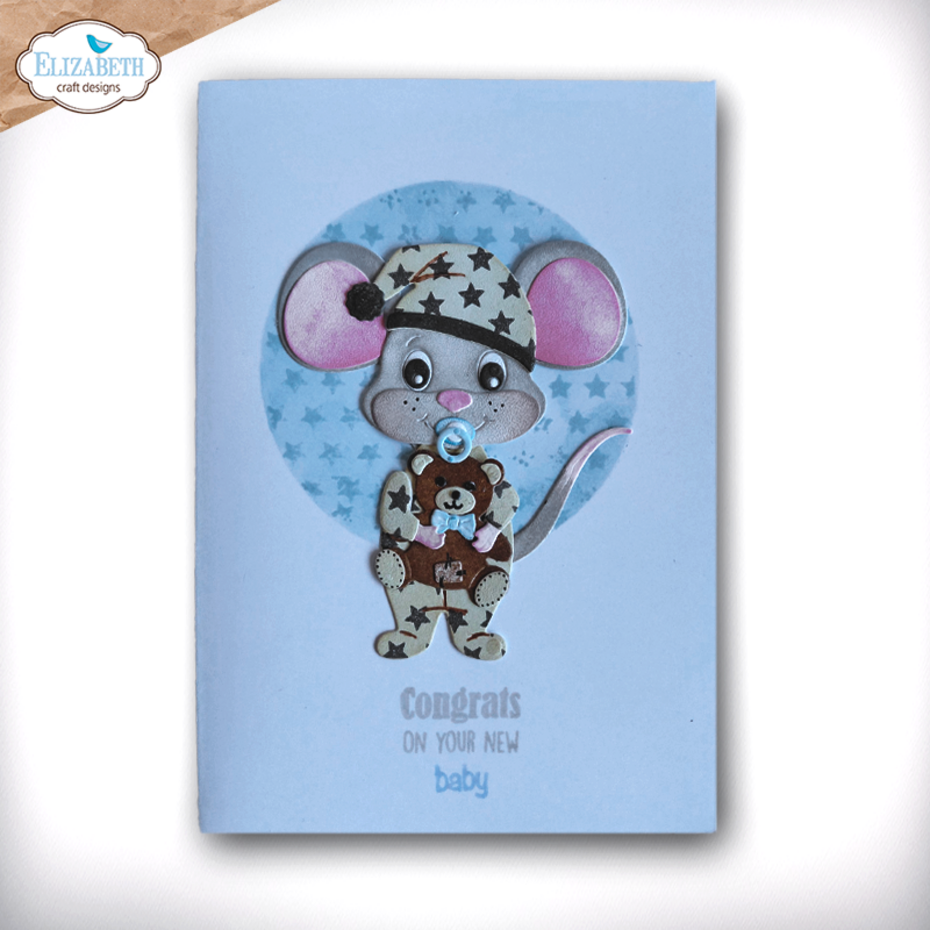 Elizabeth Craft Designs Snuggle Season Die PJ Party by Cute & Whimsical (2382)