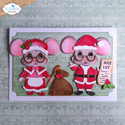 Elizabeth Craft Designs Snuggle Season Stamps Snuggle Season Sentiments by Cute & Whimsical (CS463)