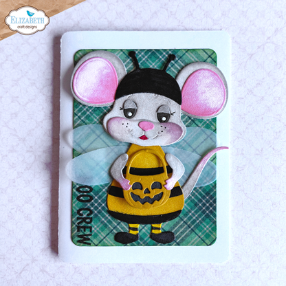 Elizabeth Craft Designs Snuggle Season Stamps Textile Stamp by Cute & Whimsical (CS464)