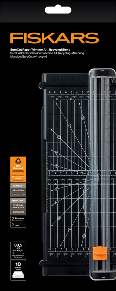 Fiskars - Paper Trimmer SureCut A4 Recycled
