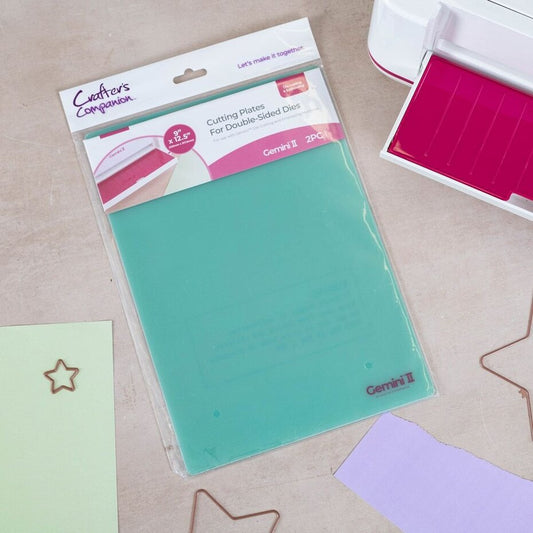 Crafter's Companion - Gemini II Accessories - A4 Cutting Plates for Double-Sided Dies (2pcs)