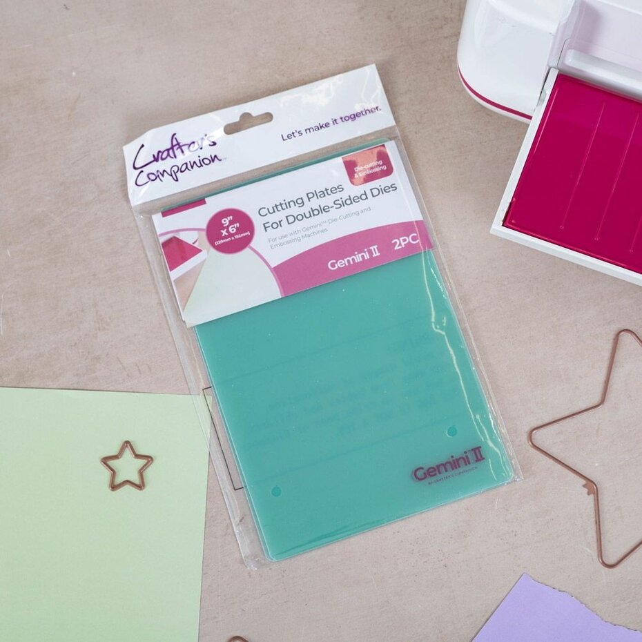 Crafter's Companion - Gemini II Accessories - A5 Cutting Plates for Double-Sided Dies (2pcs)