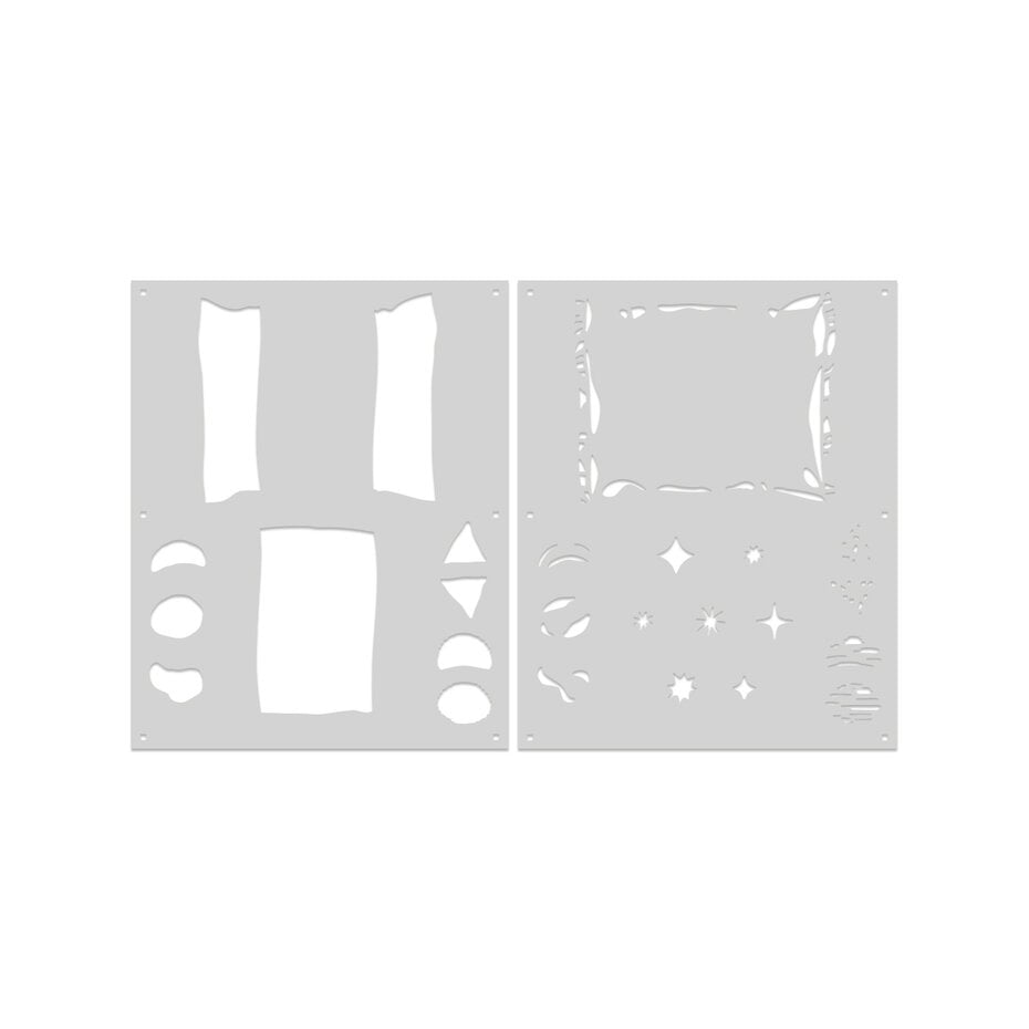 Hero Arts - All That Layering Stencil Snack