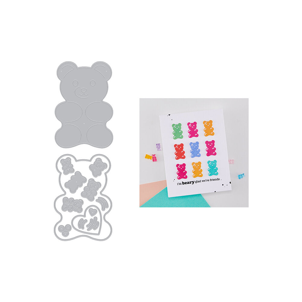 Hero Arts - Beary Sweet Die Set Bear Hugs