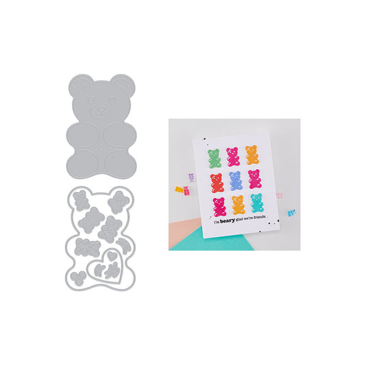Hero Arts - Beary Sweet Die Set Bear Hugs
