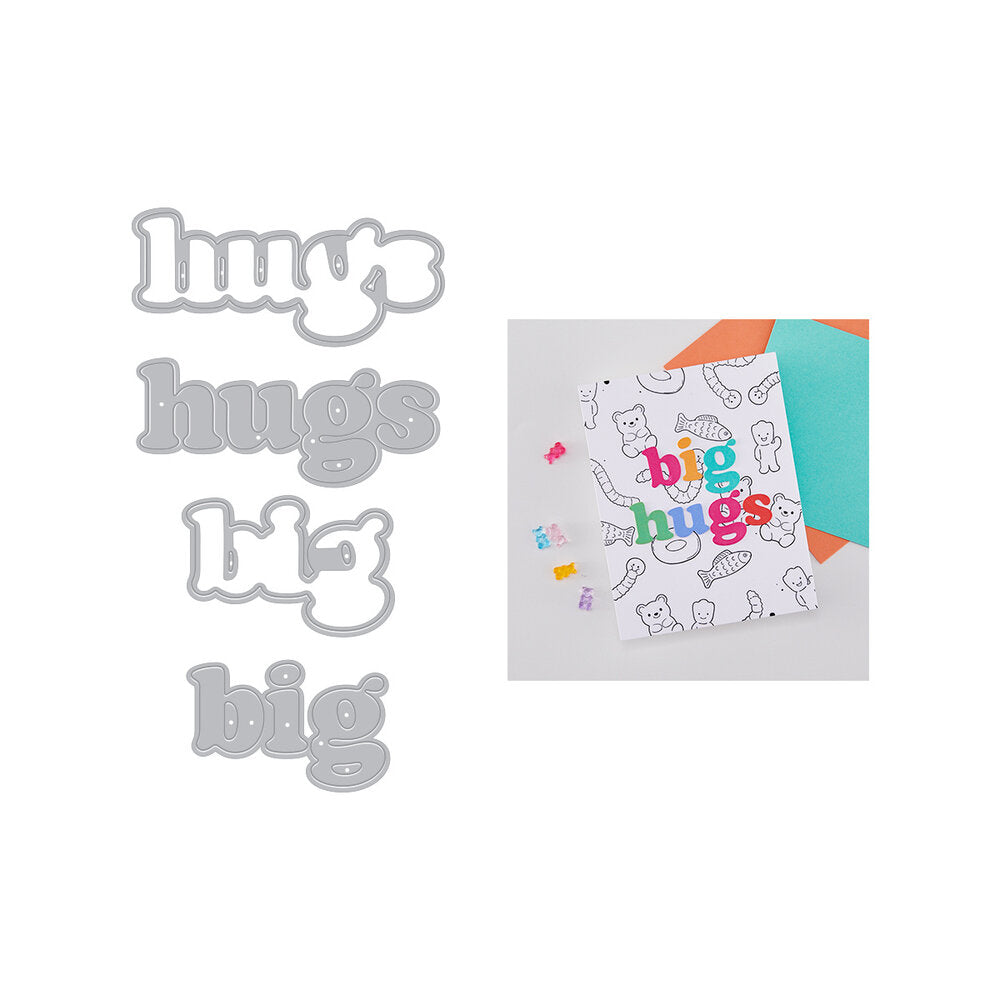 Hero Arts - Beary Sweet Die Set Big Hugs