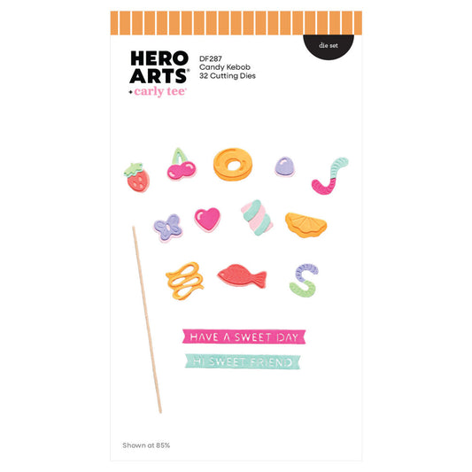 Hero Arts - Beary Sweet Die Set Candy Kebob