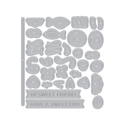 Hero Arts - Beary Sweet Die Set Candy Kebob