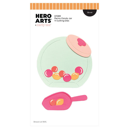 Hero Arts - Beary Sweet Die Set Penny Candy Jar