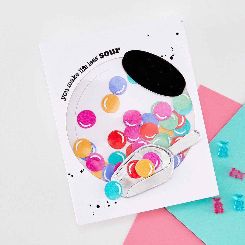 Hero Arts - Beary Sweet Die Set Penny Candy Jar