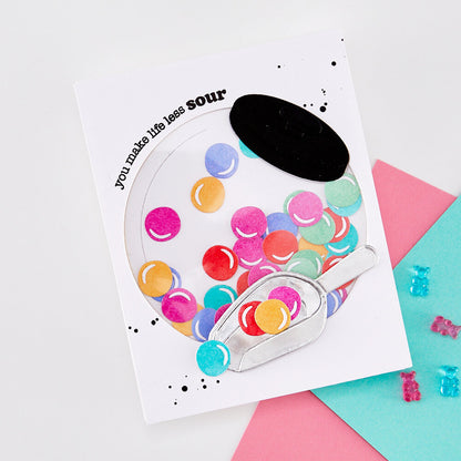 Hero Arts - Beary Sweet Die Set Penny Candy Jar