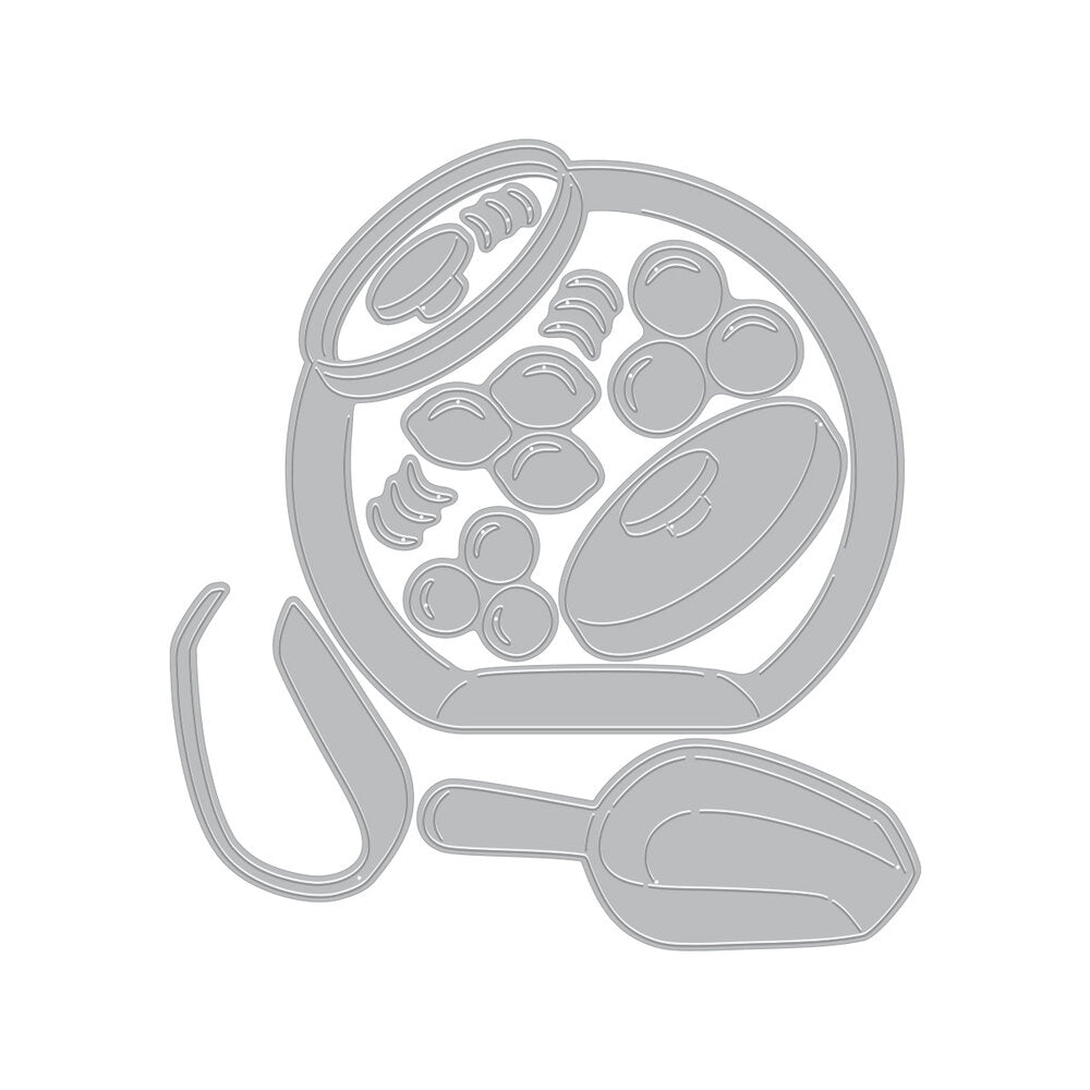 Hero Arts - Beary Sweet Die Set Penny Candy Jar