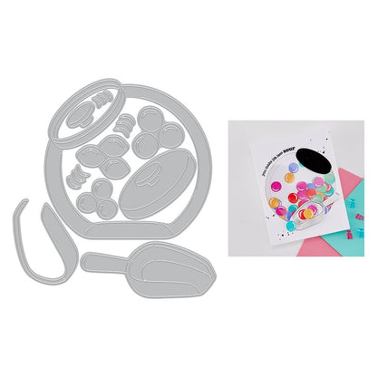 Hero Arts - Beary Sweet Die Set Penny Candy Jar