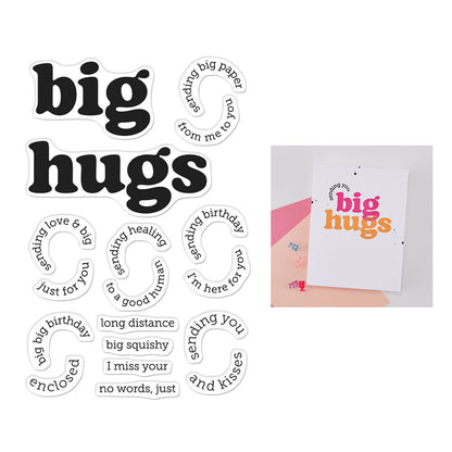 Hero Arts - Beary Sweet Stamp Set Big Hugs